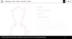 Desktop Screenshot of delftmusicfestival.nl